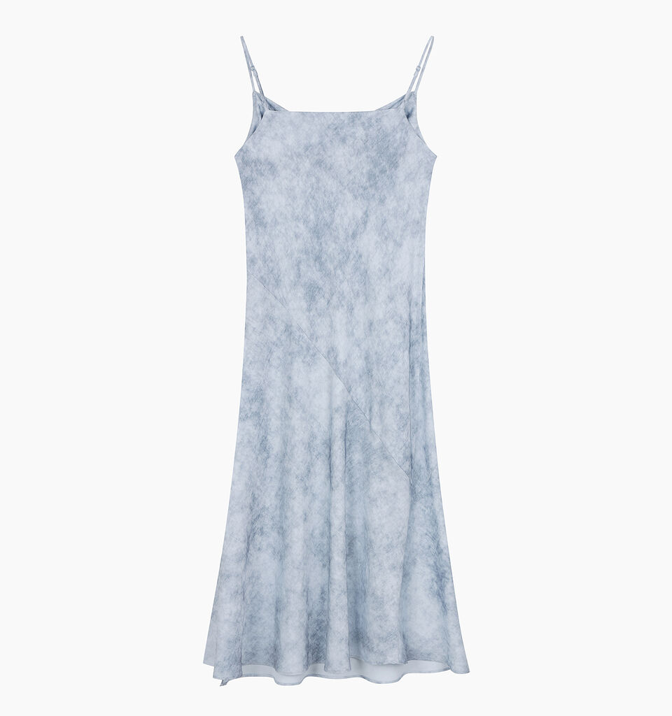 DRESS - sisley k midi dresses - Light Blue | Sisley K image number 3